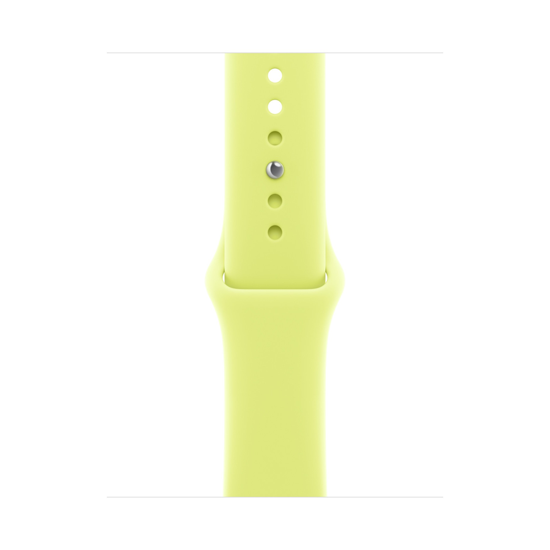 Bracelet APPLE 42 mm - S/M Sport jaune fluo