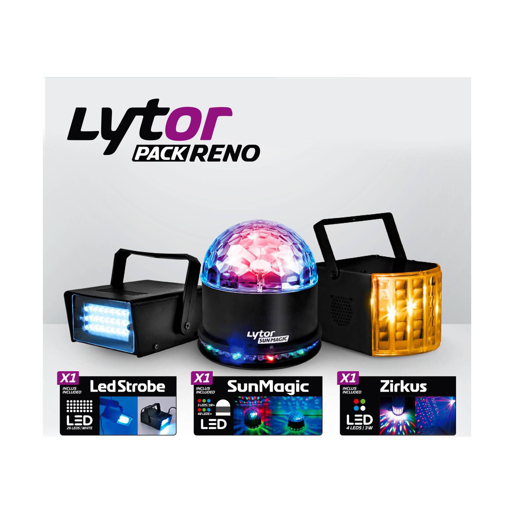 Jeu de lumières LYTOR Lytor PACK-RENO