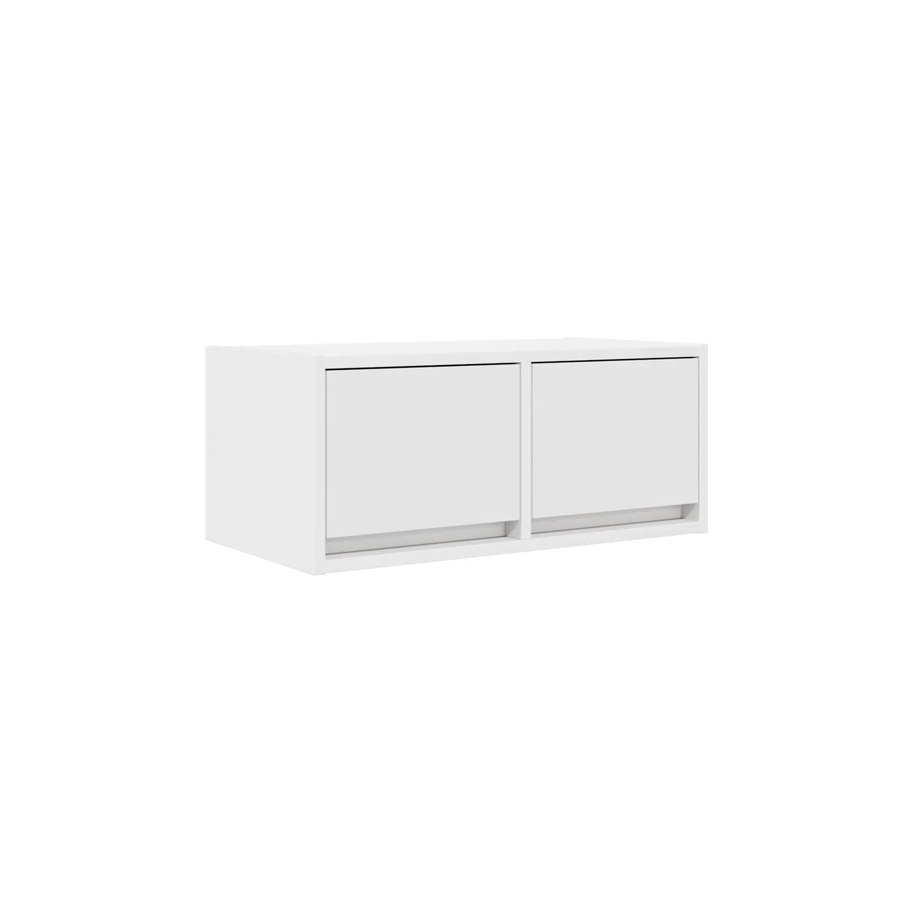 Meuble TV HELLOSHOP26 Meuble TV mural design peu encombrant ra