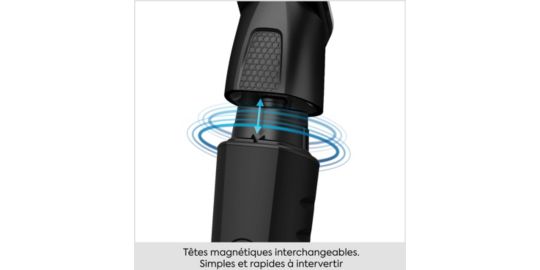 Tondeuse multi usages BABYLISS Black Lithium MT814E 11 en 1