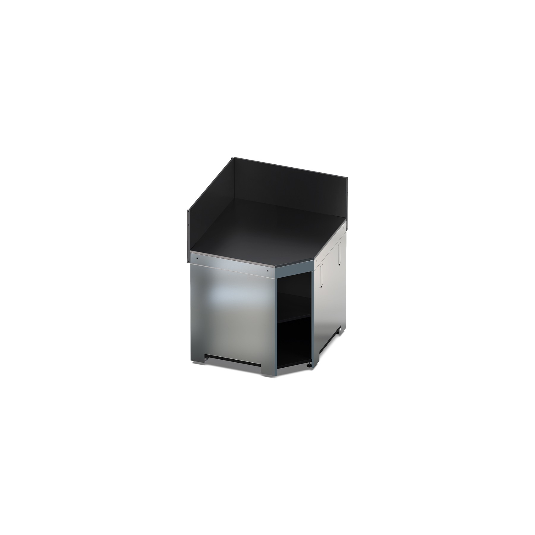 Module ENO Angle-Noir et Inox PMOD8508