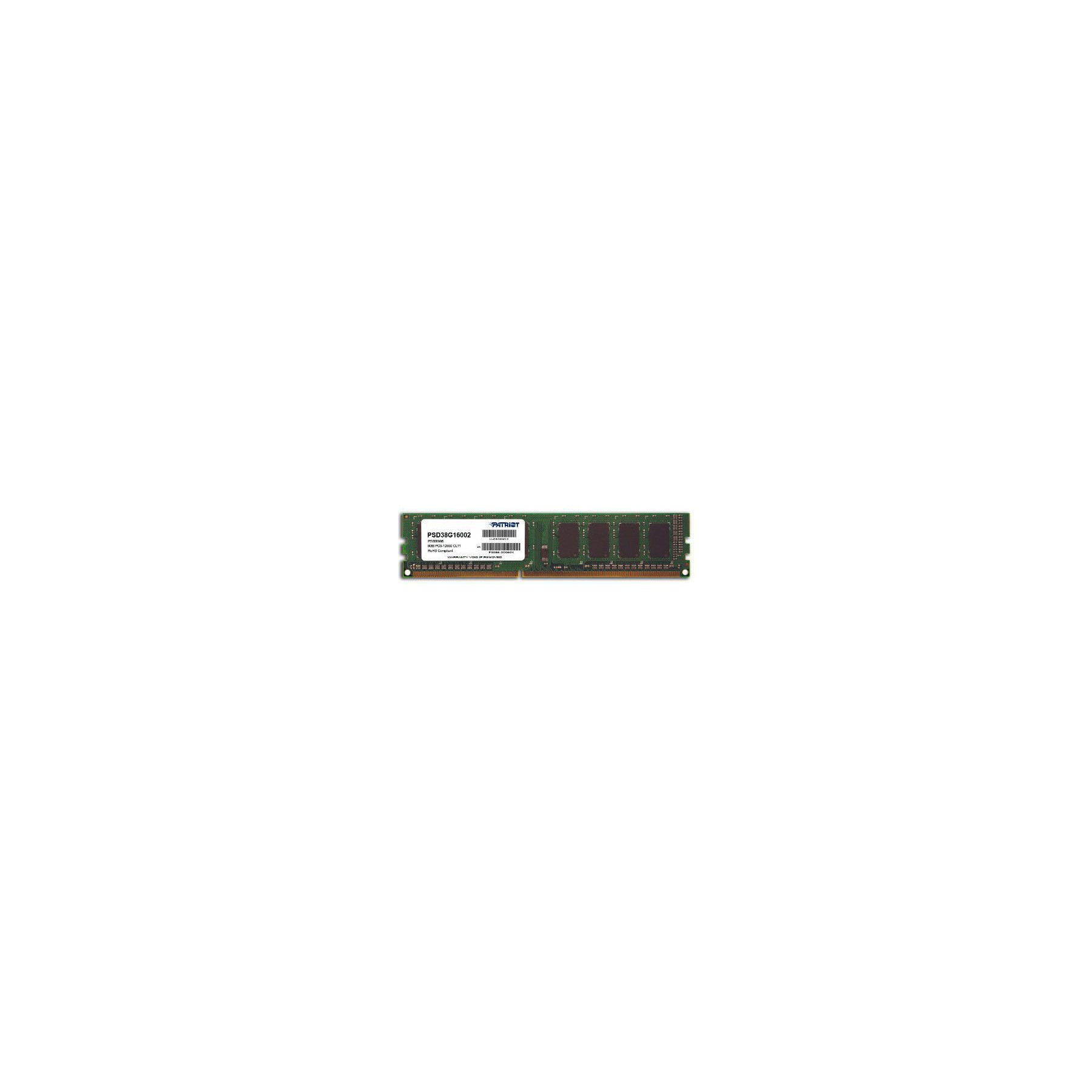 Mémoire vive PATRIOT 8 Go DDR3 1600 Mhz