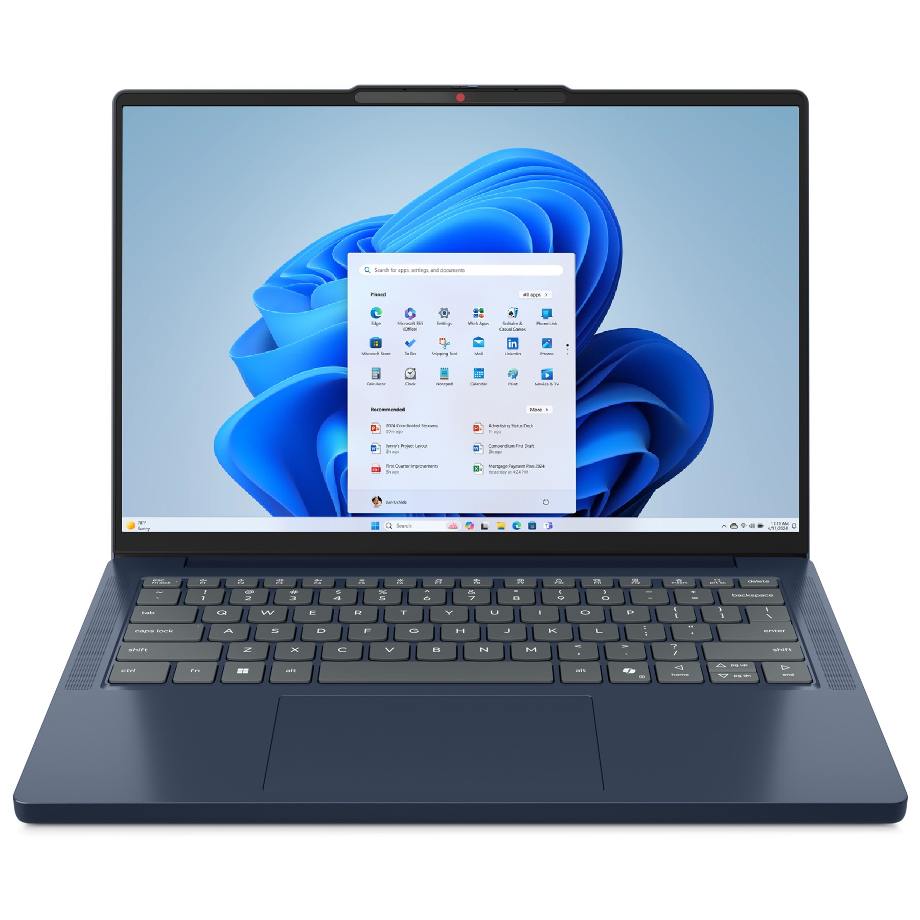 Ordinateur portable LENOVO IdeaPad Slim 3 14IWC11 COSMIC BLUE 14" Intel Core 7 350 16 Go RAM DDR5 SSD 512 Go