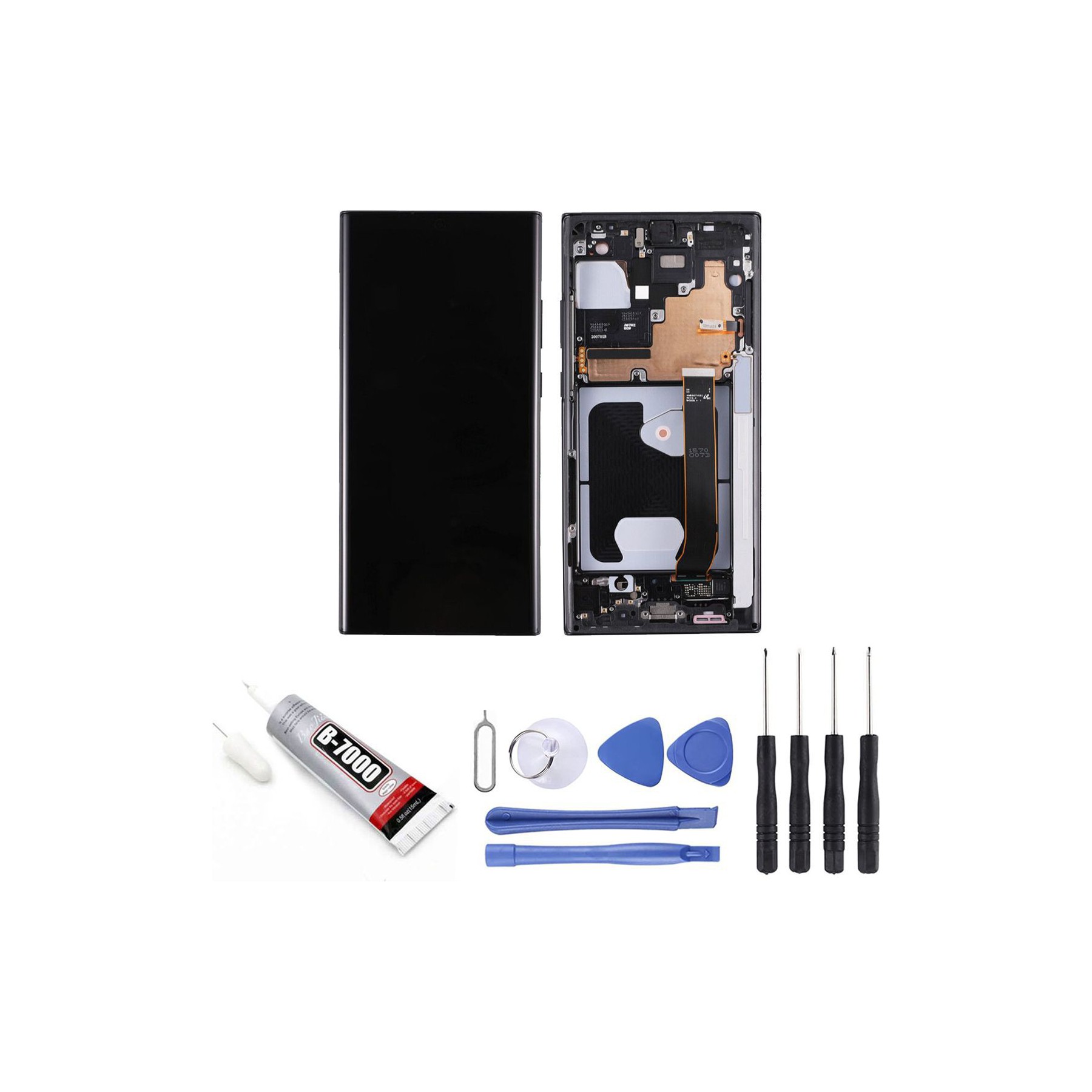 VISIODIRECT vitre + LCD Samsung Galaxy note 20 ultra
