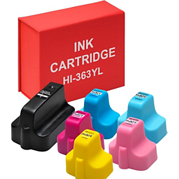 Cartouche d'encre SHOP-STORY Pack de Cartouches Compatibles HP 363 po