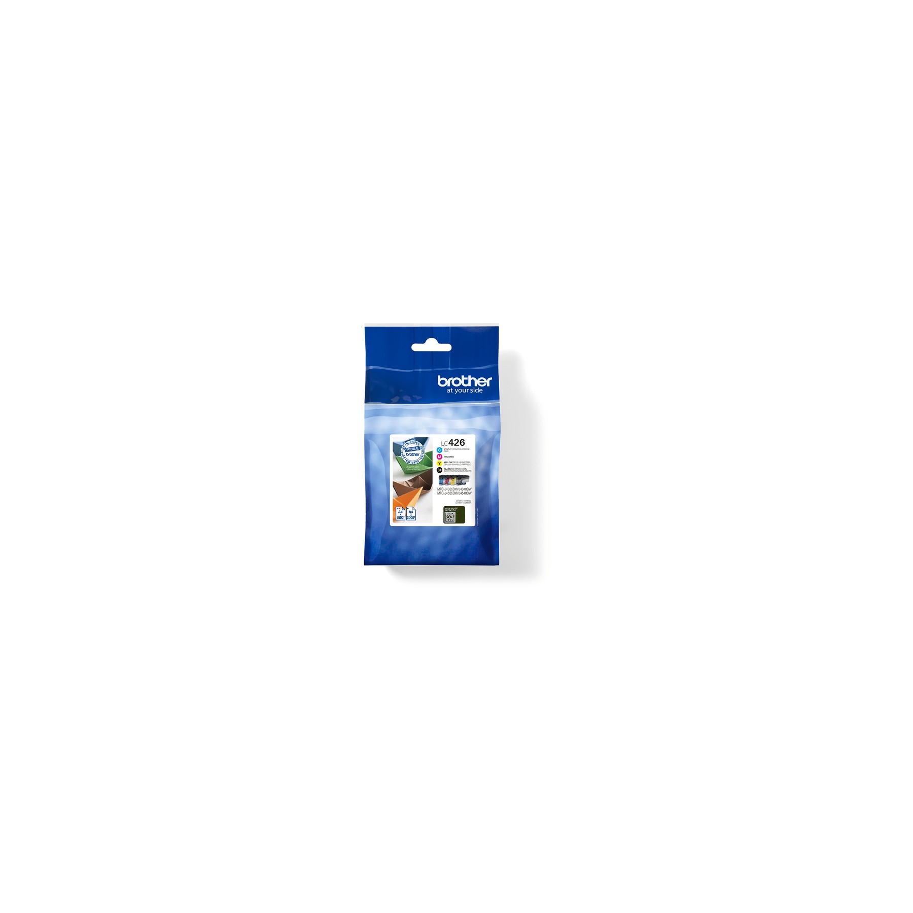 Cartouche d'encre BROTHER Pack Multipack 4 Originales LC426 (Noir + 3 Couleurs) - LC426VAL
