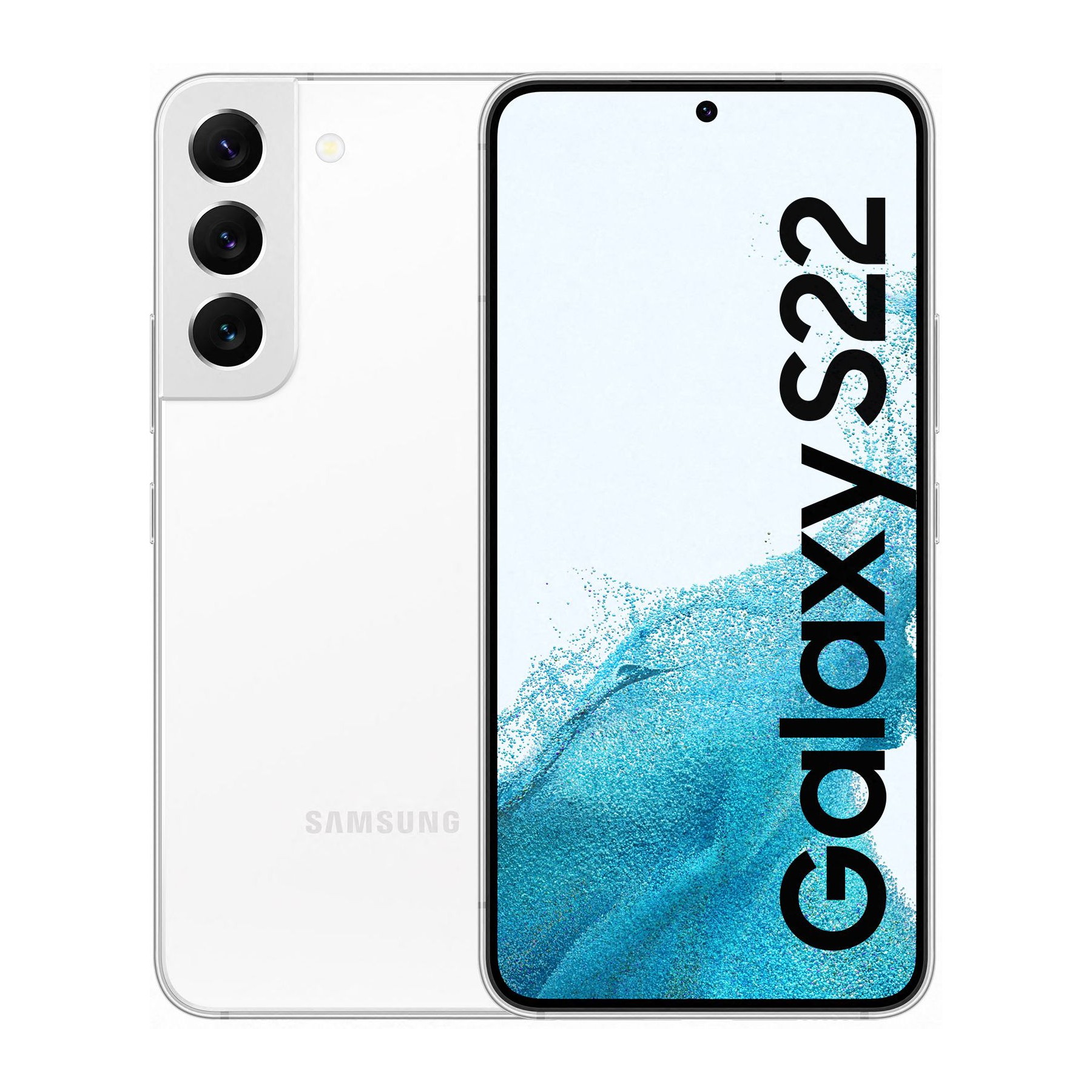 Smartphone SAMSUNG Galaxy S22 Blanc 256Go 5G Reconditionné