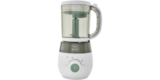 Mixeur Cuiseur Bébé PHILIPS AVENT Cuiseur Vapeur 4 en 1 SCF885/01
