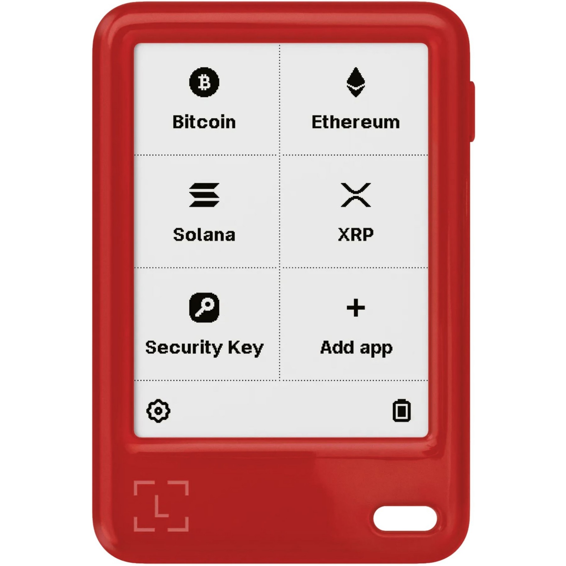 Crypto wallet LEDGER Nano Gen5 Rouge Cerise