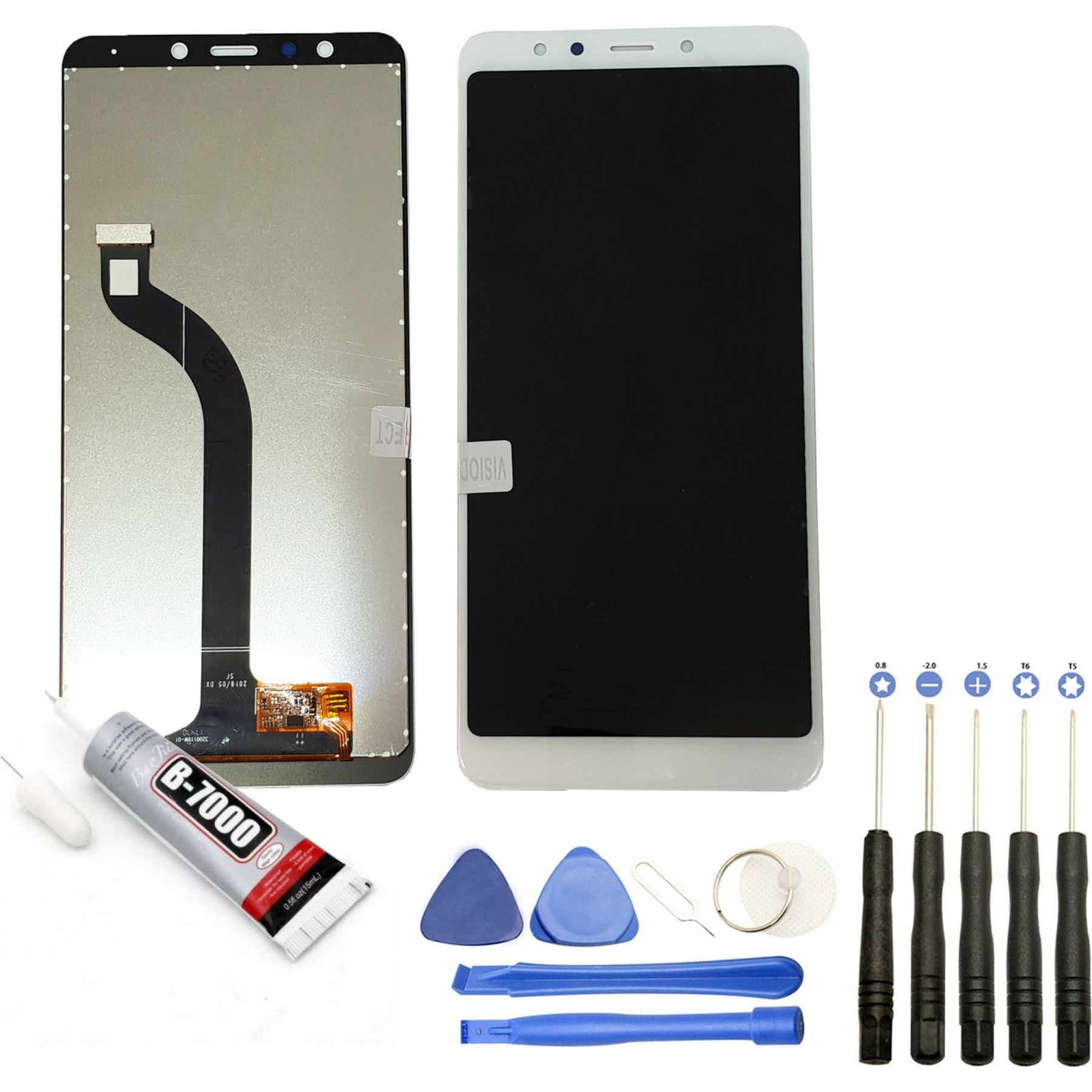 Ecran téléphone VISIODIRECT Vitre + LCD pour Xiaomi Redmi 5 5.7"