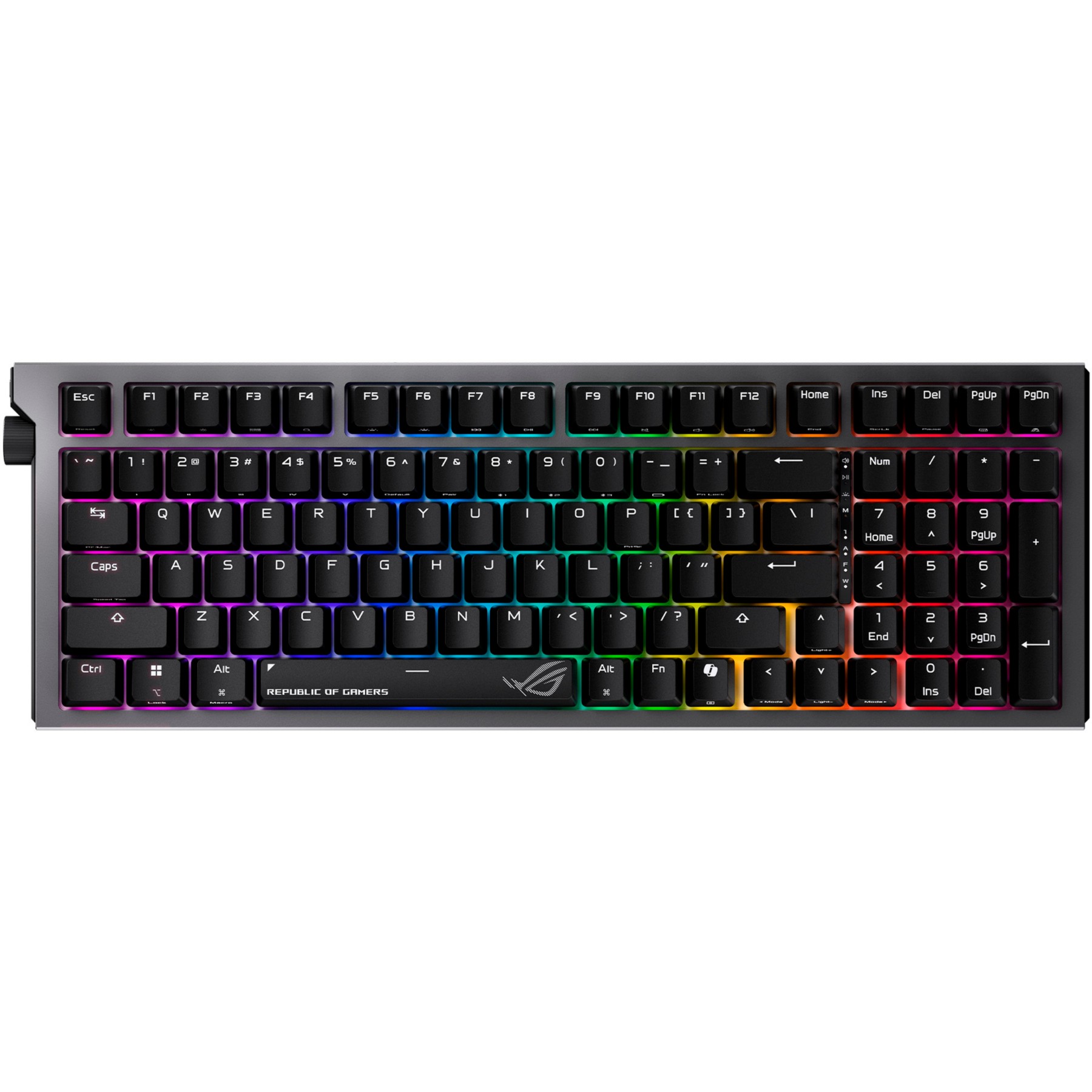 Clavier gamer sans fil ASUS ROG Strix Morph 96 WL RGB Mécanique