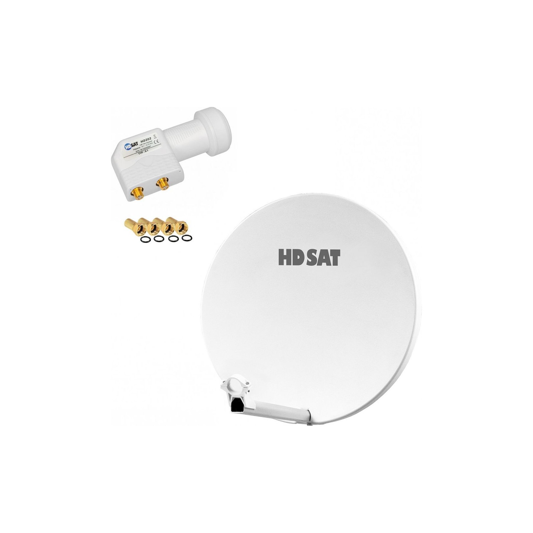 Antenne parabolique HDSAT Pack Hdsat Parabole Satellite Fibre Comp