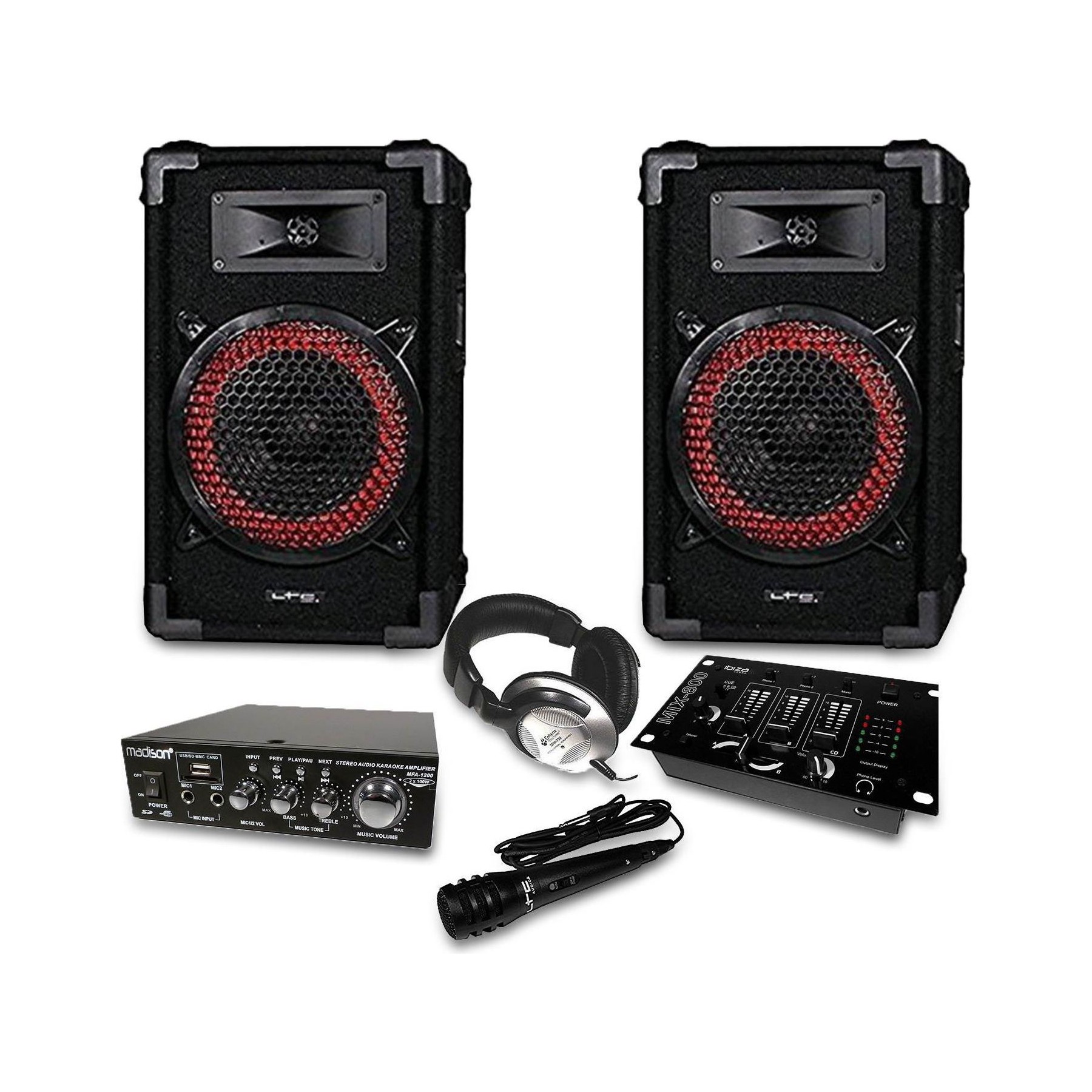 Pack sono IBIZA Pack d'initiation 11-15 ans DJ-PLAYER 2