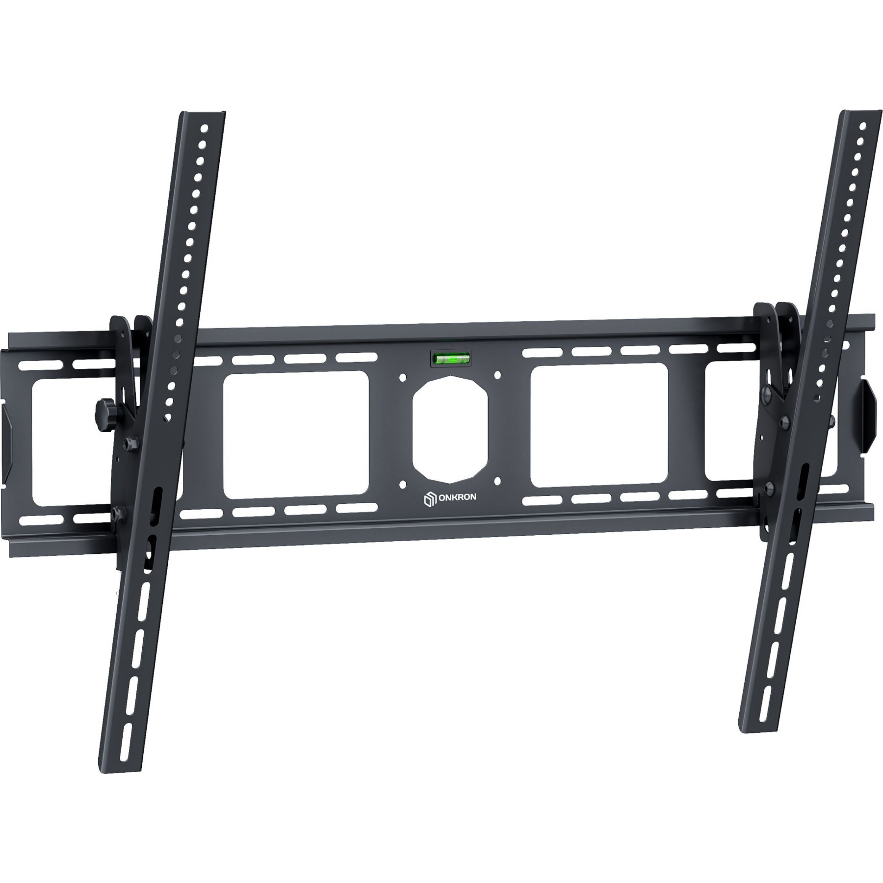 Support mural TV ONKRON Inclinable, 55–100", 75 kg, Noir UT4-B