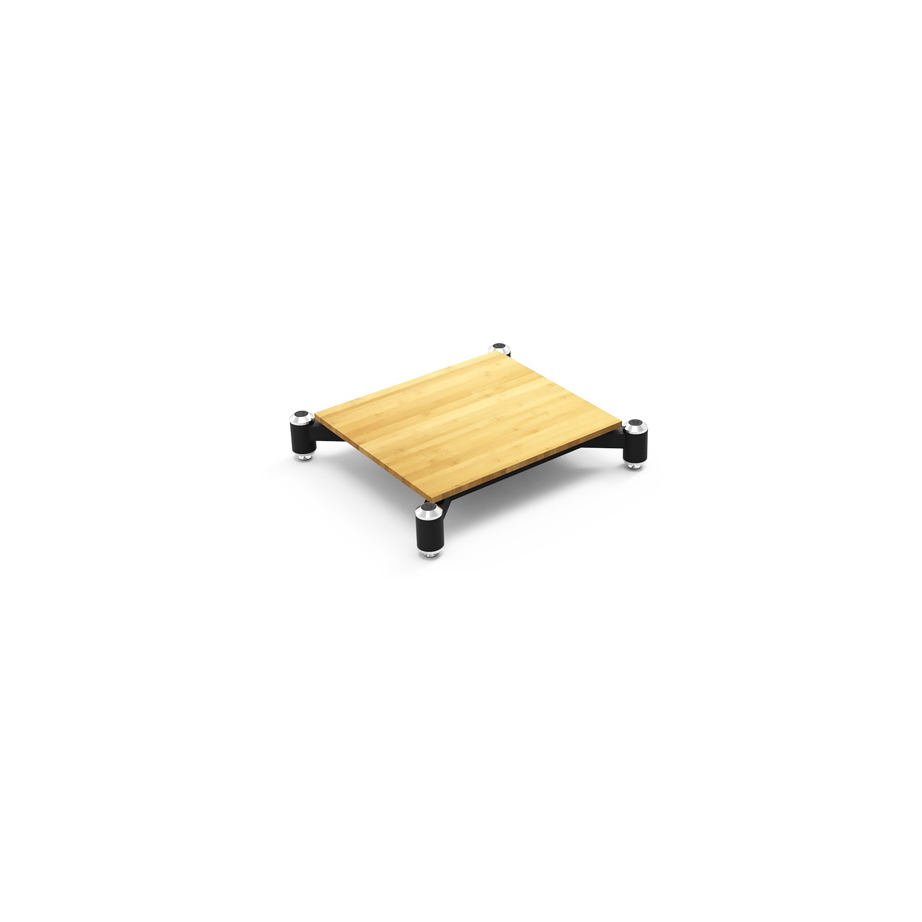Meuble Hifi NORSTONE SPIDER BASE 120 NOIR / BAMBOU