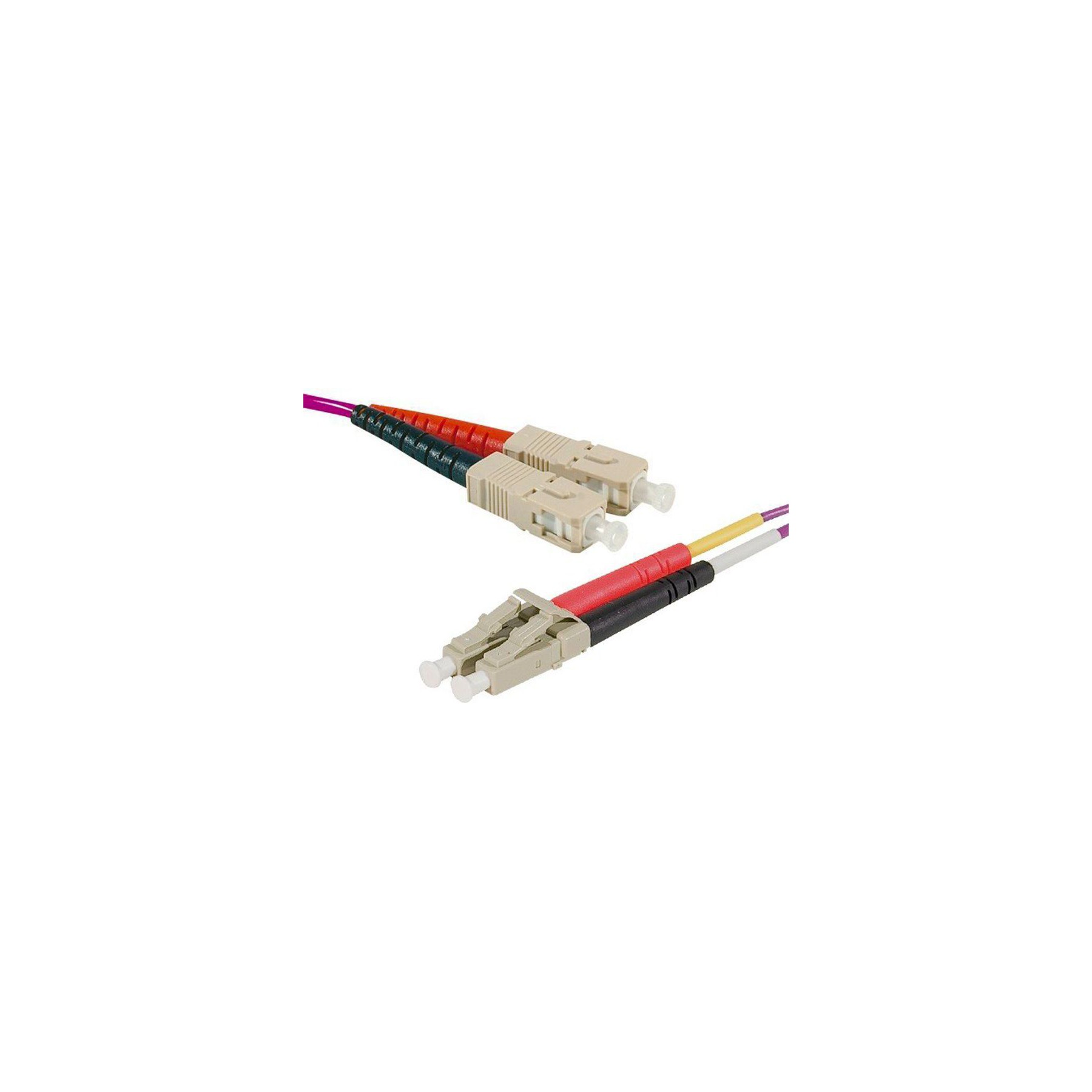 Jarretière optique KOMELEC multimode OM4 50/125 HD SCUPC/LCUPC
