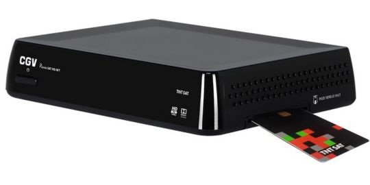 Décodeur satellite CGV Premio TNTSat HD-W7