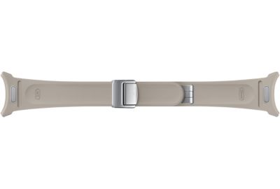 Bracelet SAMSUNG Watch 5/6/7 S/M Hybrid Simili cuir Taupe