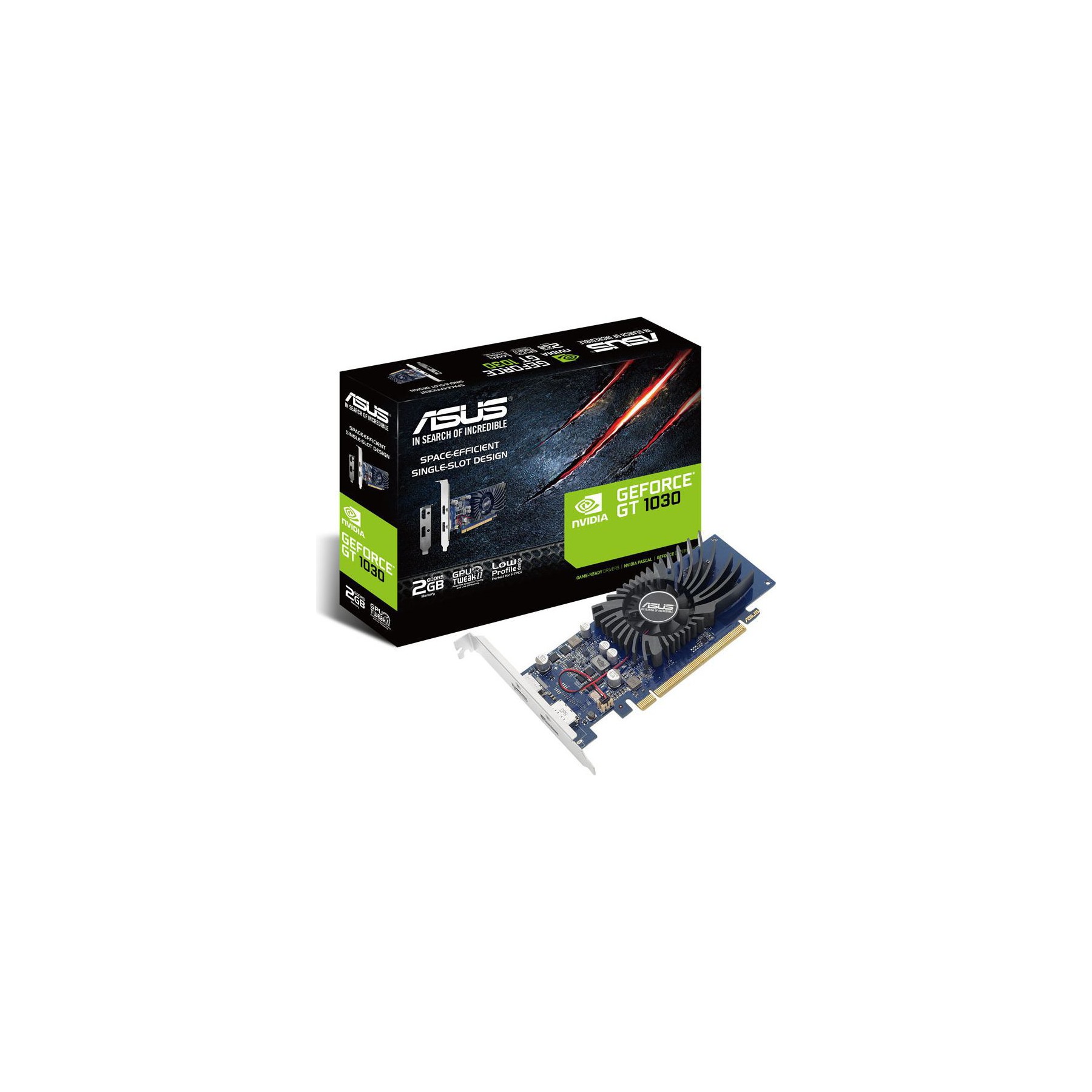 Carte graphique ASUS Carte graphique ASUS GeForce GT 1030 2G,