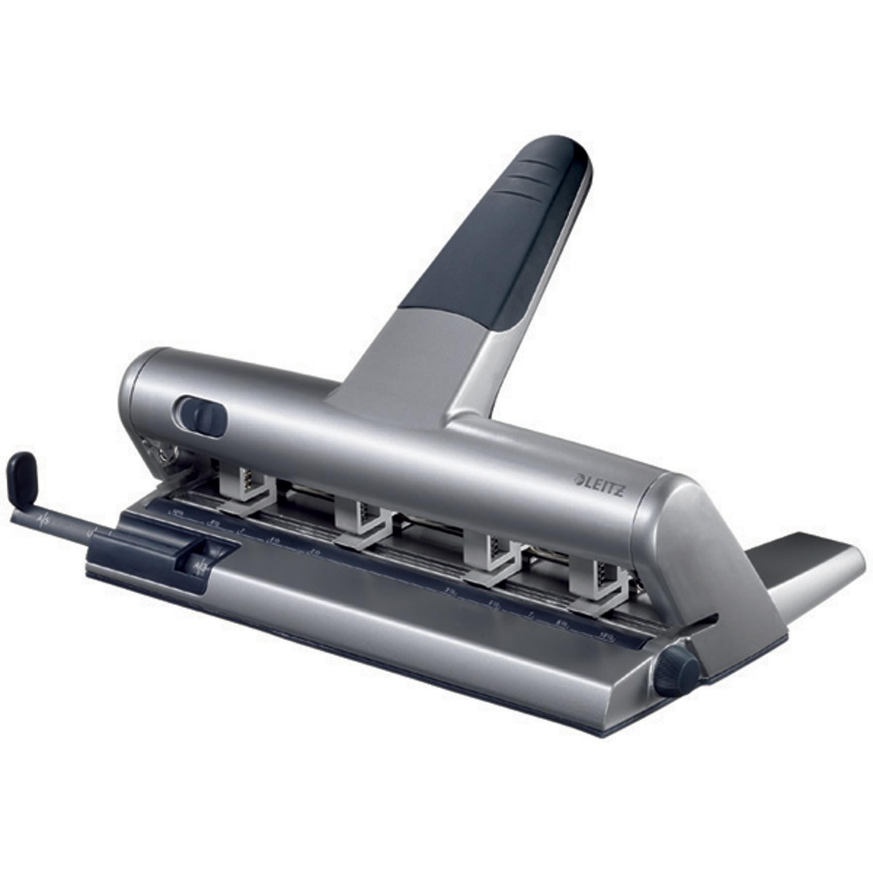 Perforeuse LEITZ Akto 5114 Grise ajustable 30 feuilles