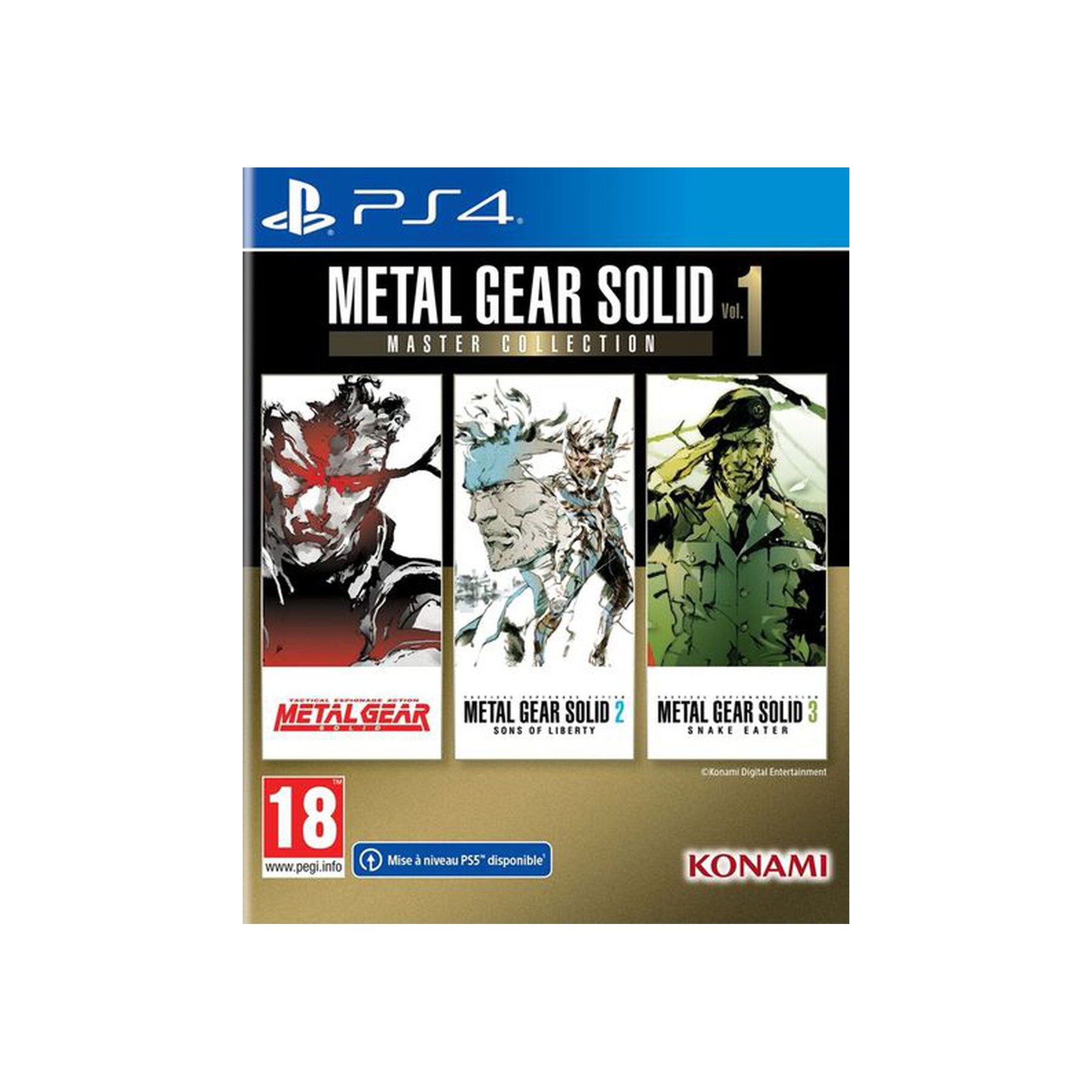 Jeu PS4 KONAMI Metal Gear Solid Master Collection Vol.1