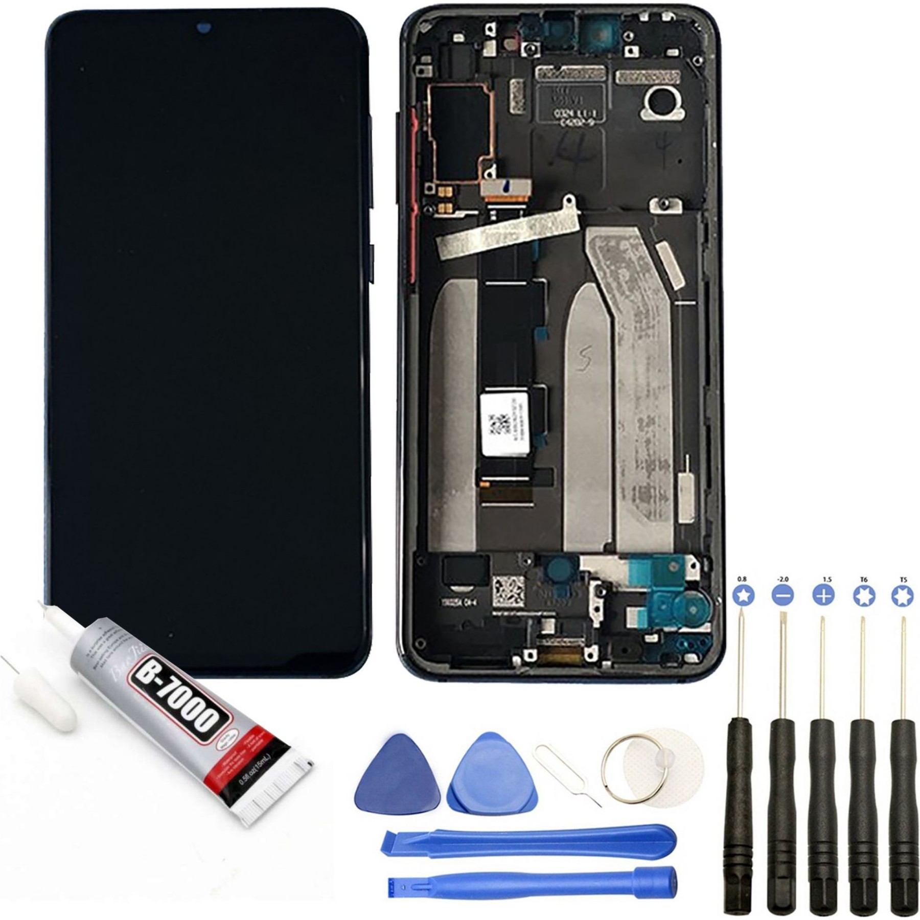 Ecran téléphone VISIODIRECT Vitre+ Ecran LCD pour Xiaomi Mi 9 SE