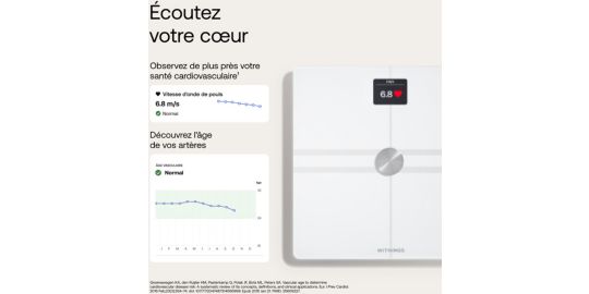 Balance WITHINGS Body Comp Blanc