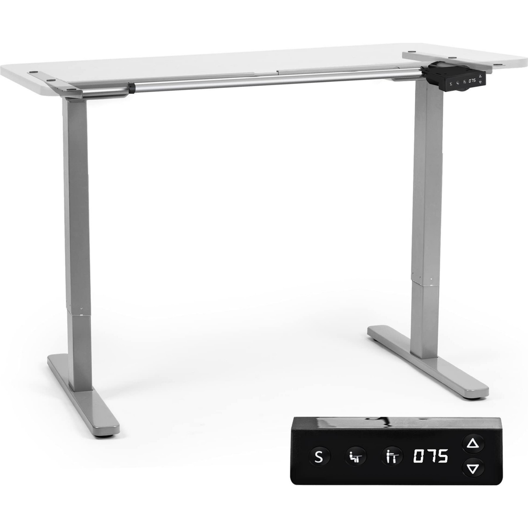 DURONIC Duronic TM12 GY Bureau Assis-Debout gris