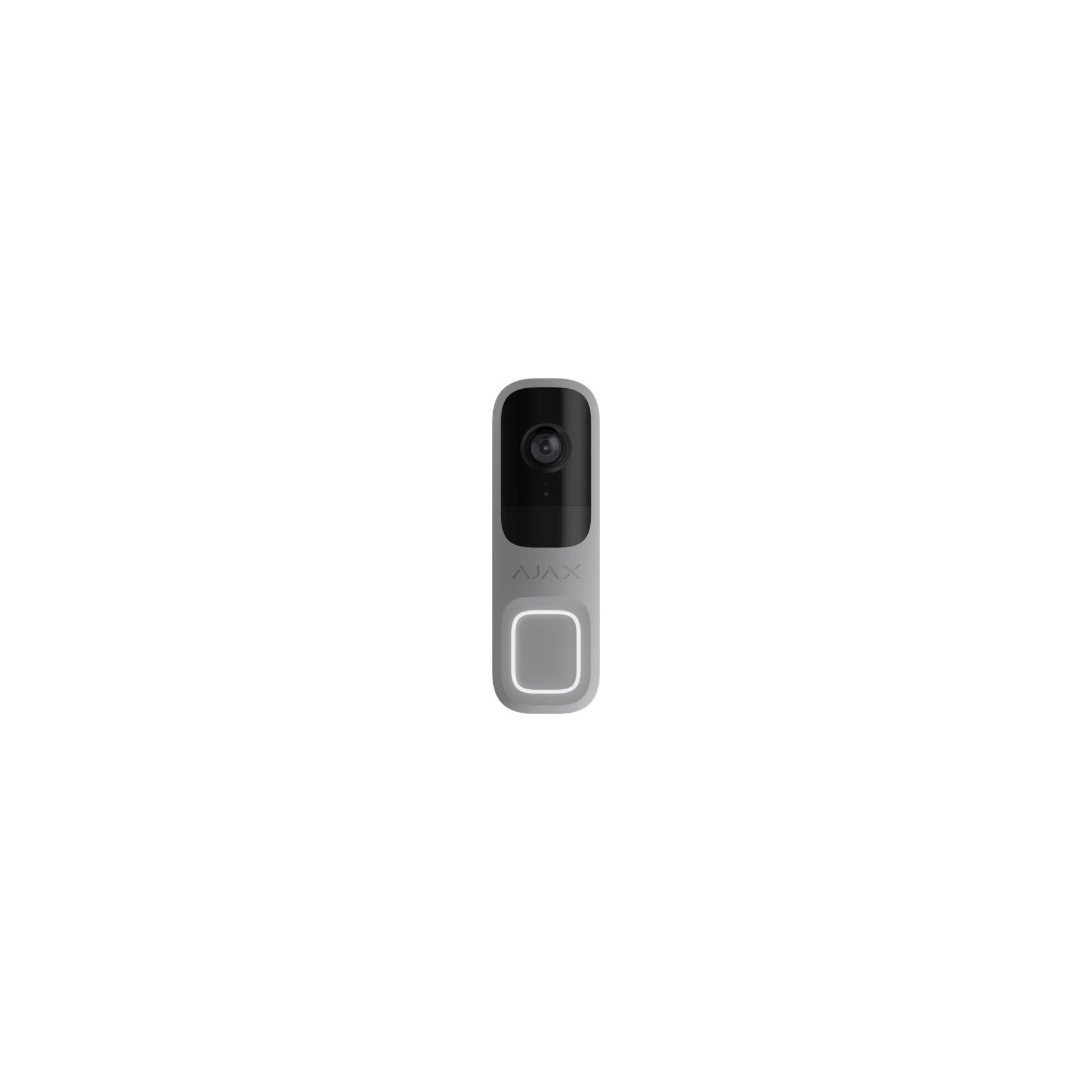 Sonnette connectée AJAX SYSTEMS Sonnette visiophone Doorbell gris