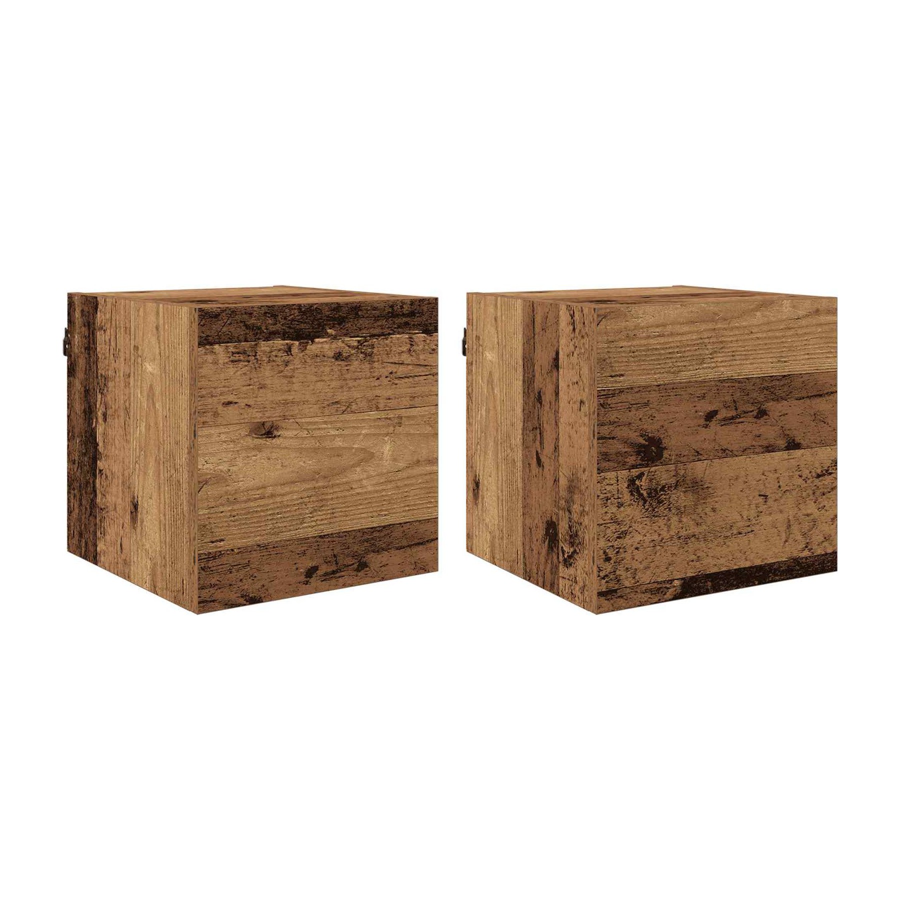 Meuble TV HELLOSHOP26 Lot de 4 meubles TV design moderne range
