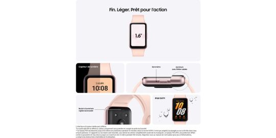 Montre SAMSUNG Galaxy Fit3 Rose