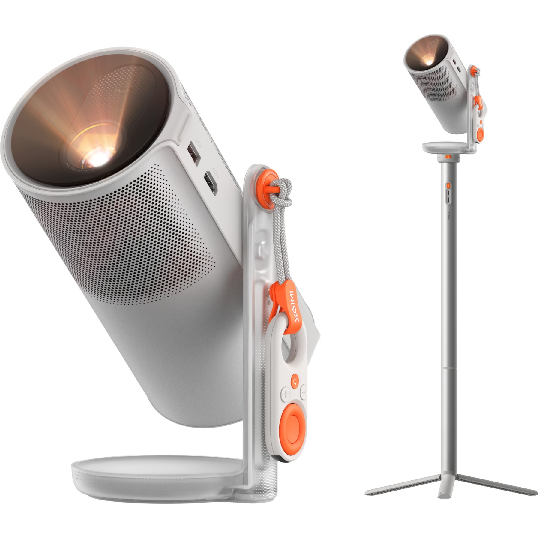 Vidéoprojecteur portable XGIMI MoGo 4 + support d'alimentation