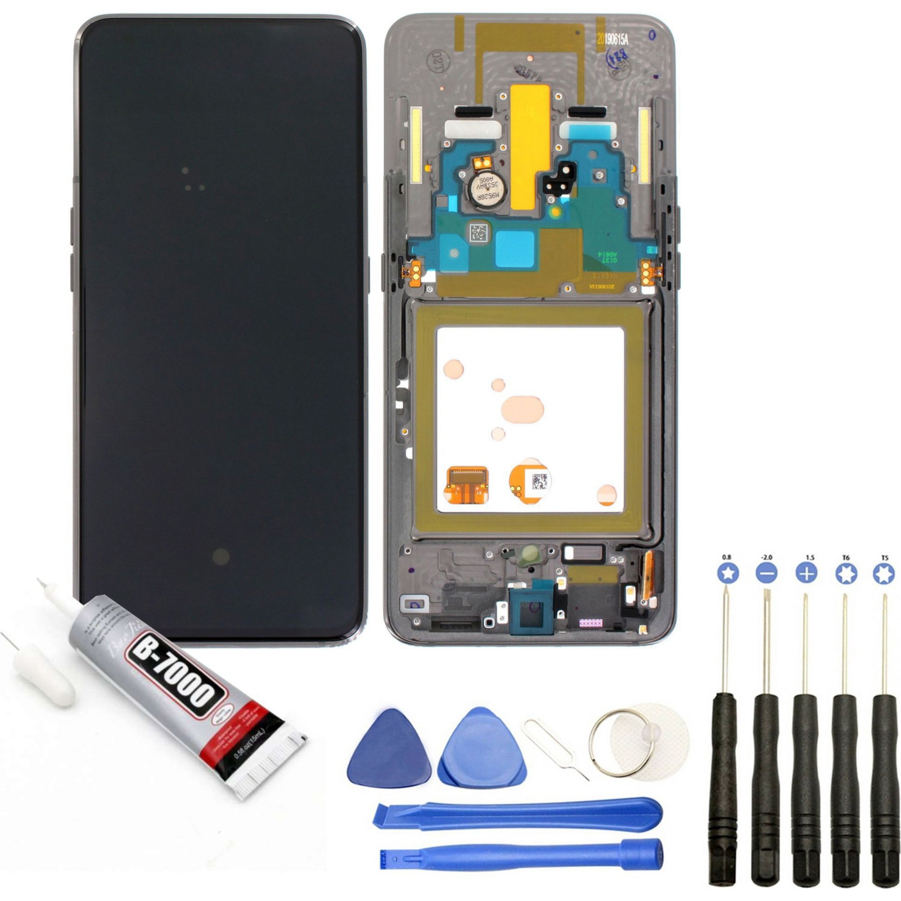Ecran téléphone VISIODIRECT Vitre +LCD pour Samsung Galaxy SM-A805F