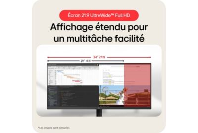 Ecran PC LG 29U511A-B.AEU UltraWide 29