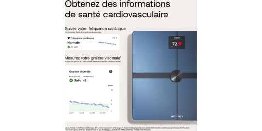 Balance WITHINGS Body Smart Noir