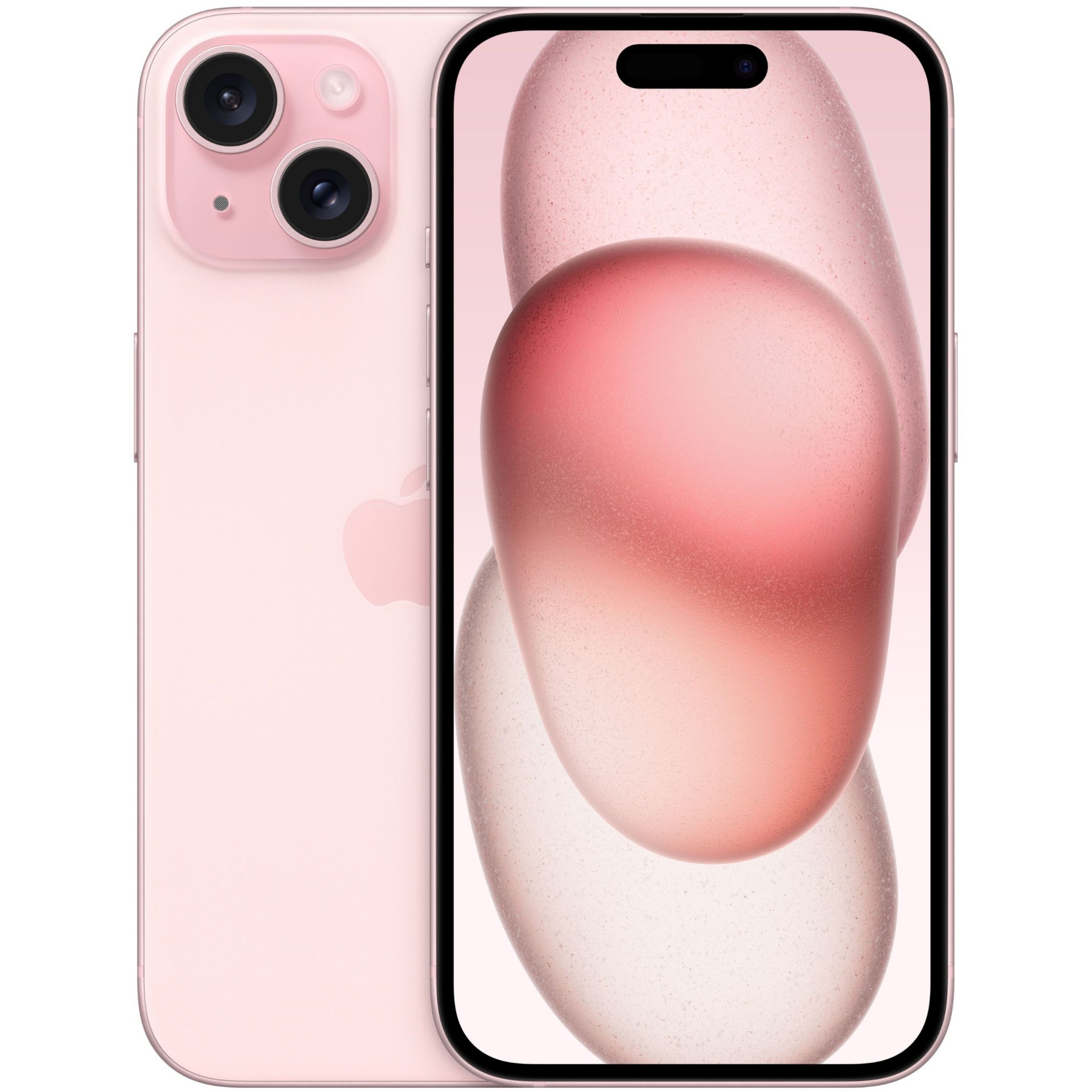 Smartphone APPLE iPhone 15 Rose 256Go 5G Reconditionné