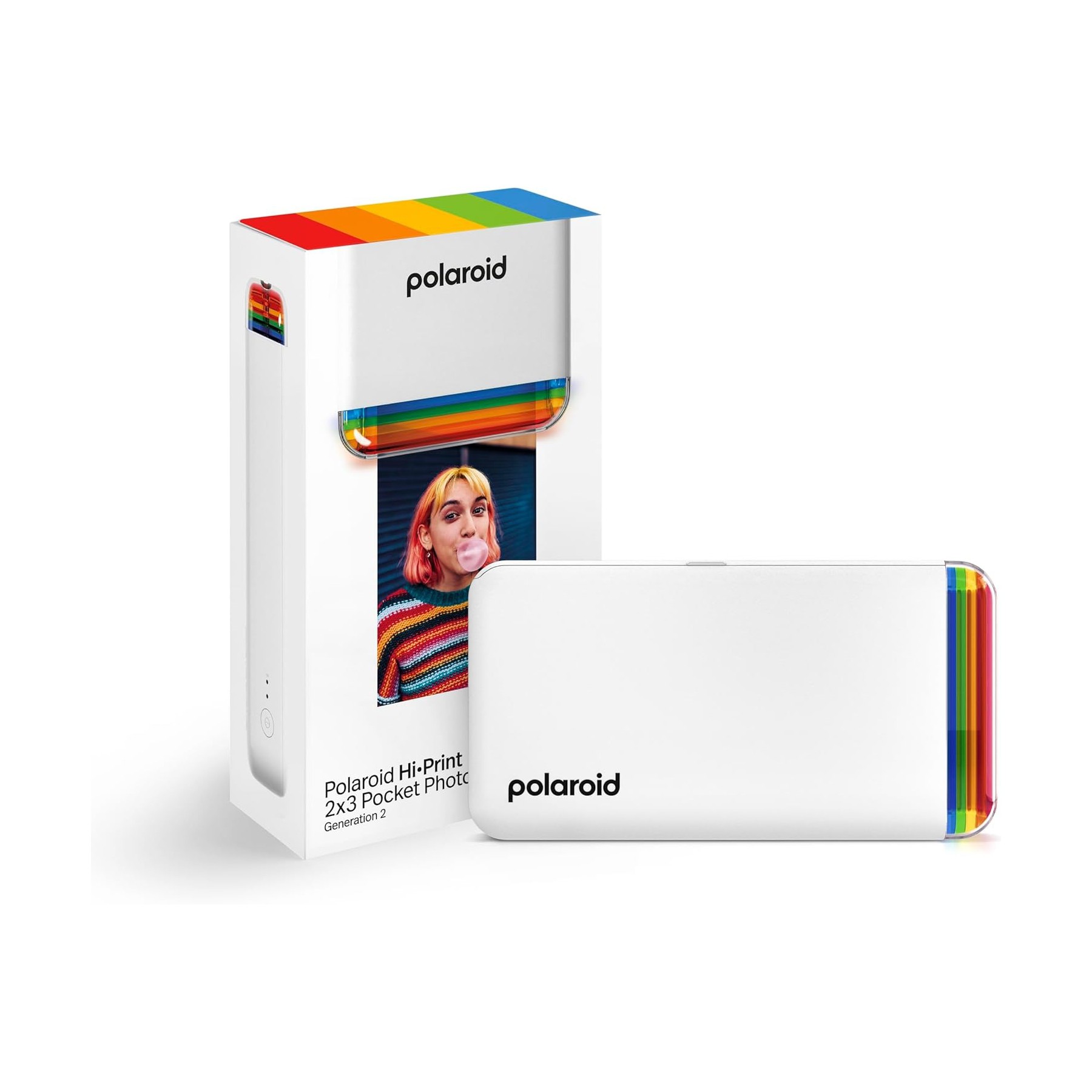 Imprimante photo portable POLAROID Hi-Print 2x3 Gen 2 blanc
