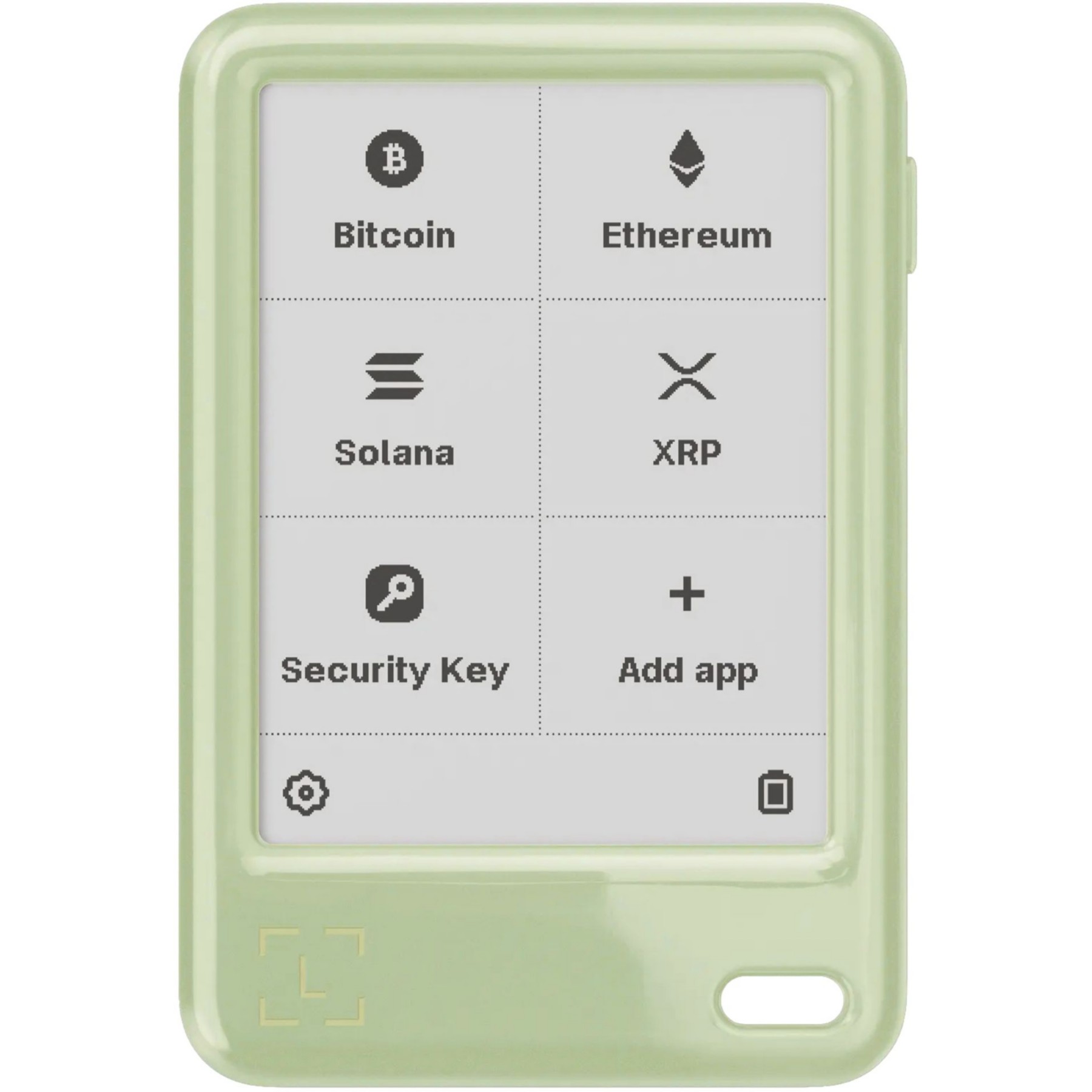 Crypto wallet LEDGER Nano Gen5 Vert Matcha