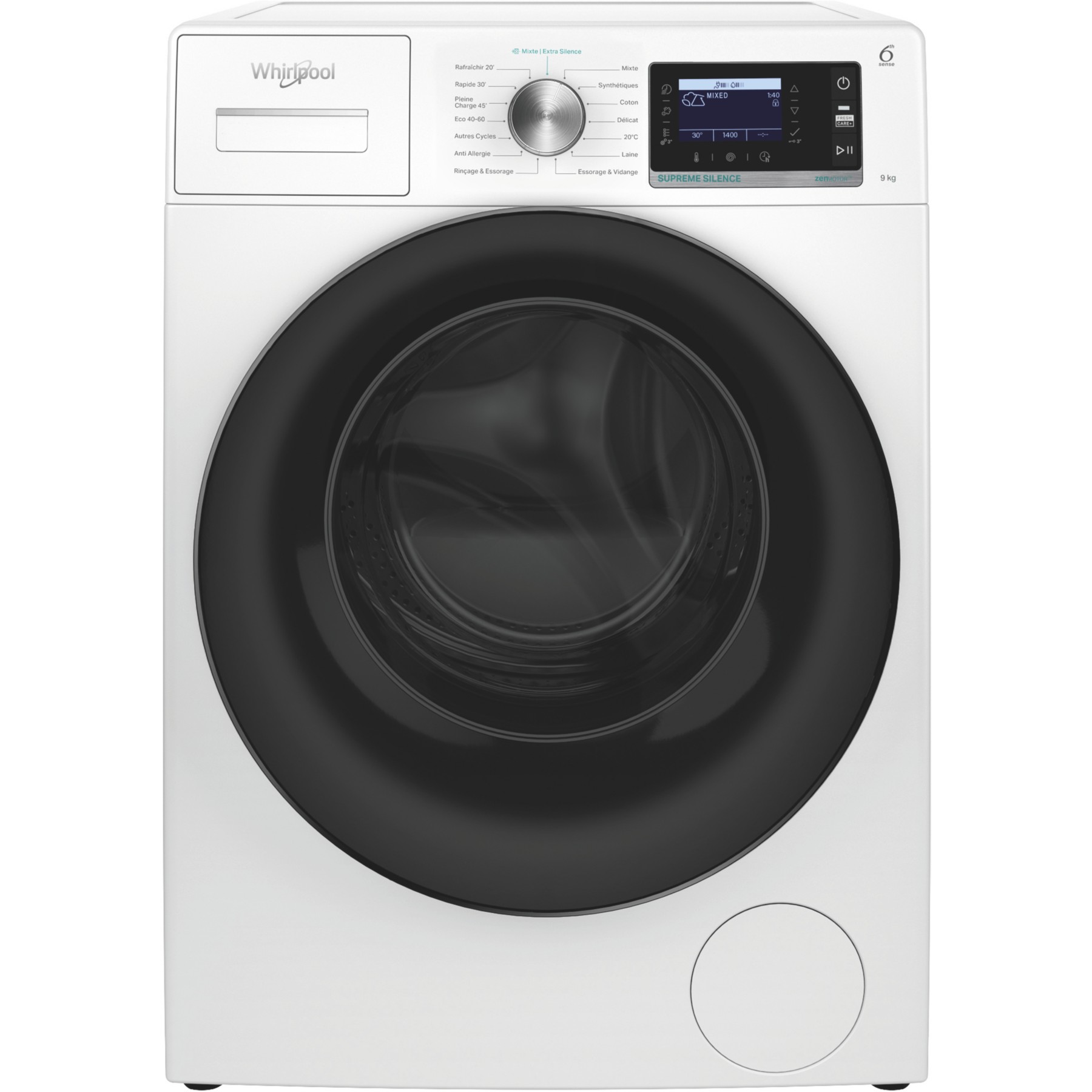 Lave linge hublot WHIRLPOOL W698SILENCEFR