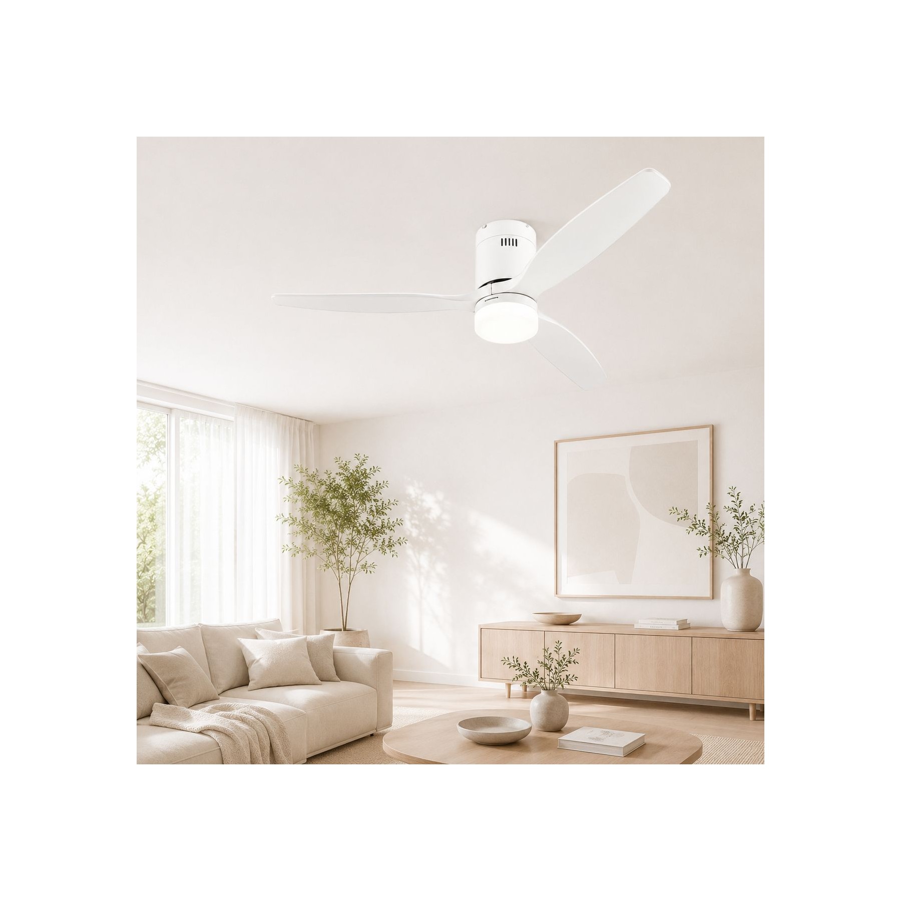 Ventilateur plafonnier THOMSON Ventilateur plafonnier avec lumière SARA