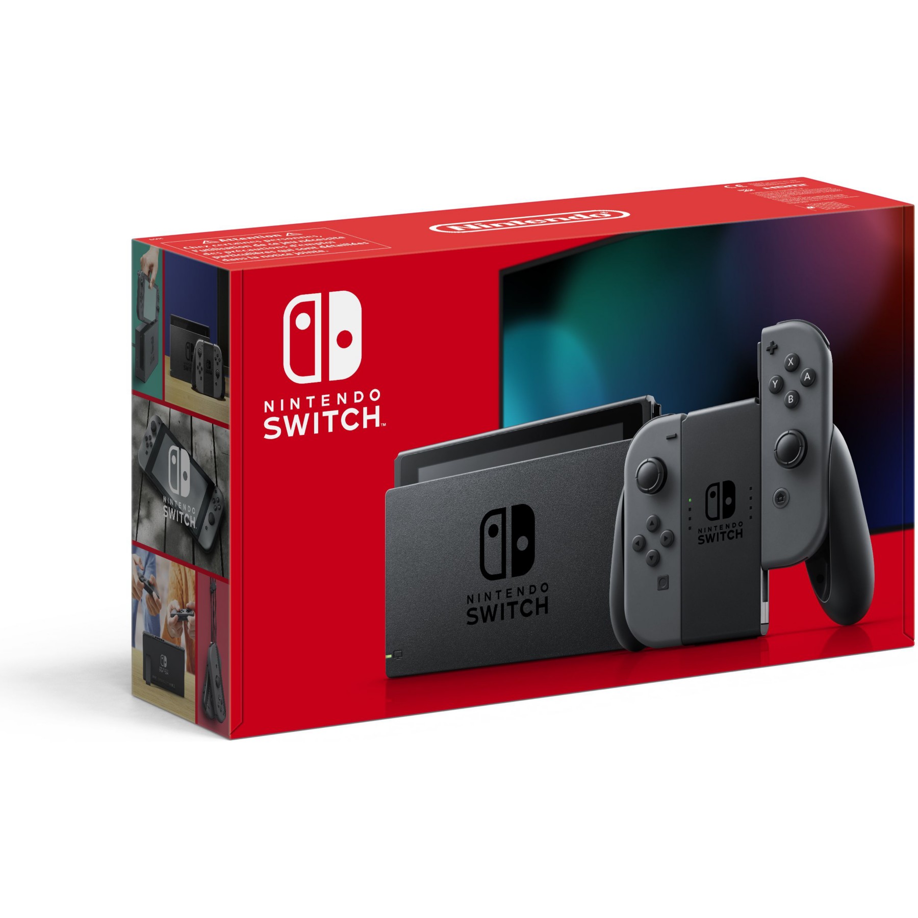 Console NINTENDO Switch 2019 Grise Reconditionné