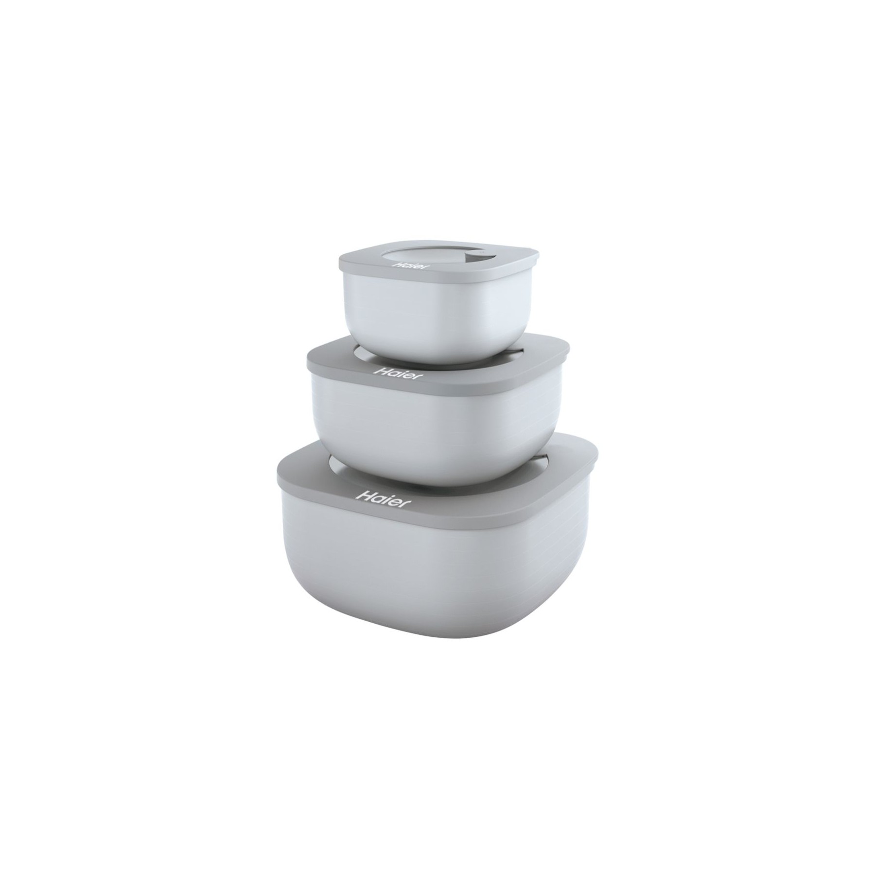 Boîte hermétique HAIER de 3 boites alimentaires (design Guzzini