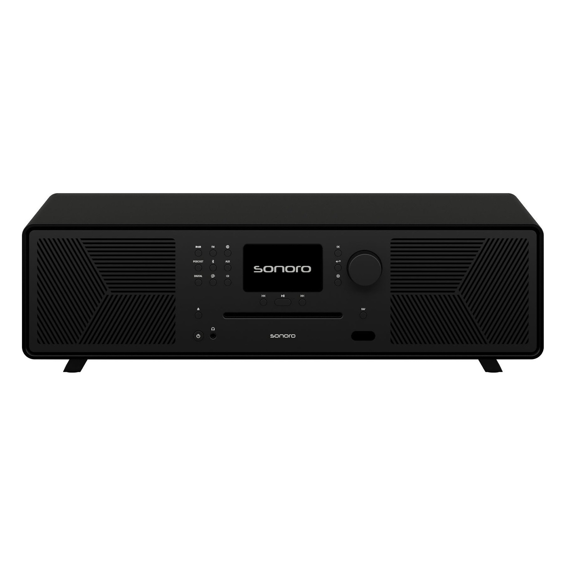 Chaîne HiFi SONORO MEISTERSTÜCK Noir mat (Gen.2) Reconditionné