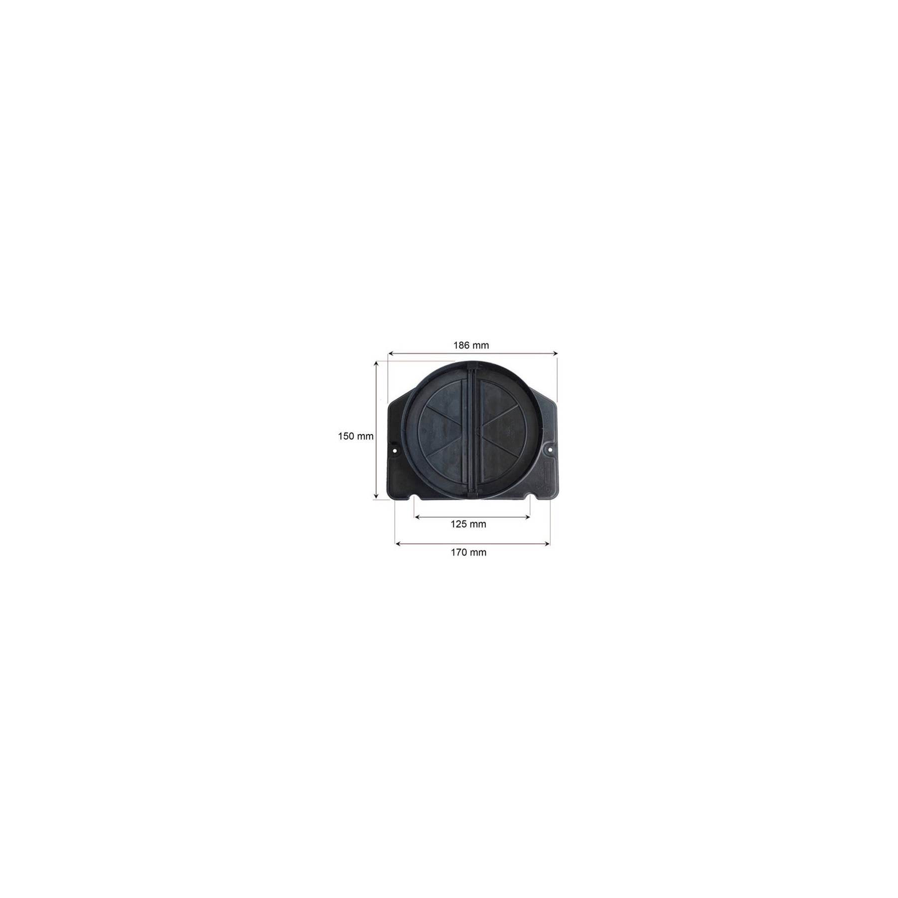 Conduit ELECTROLUX connecteur sortie air avec clapet