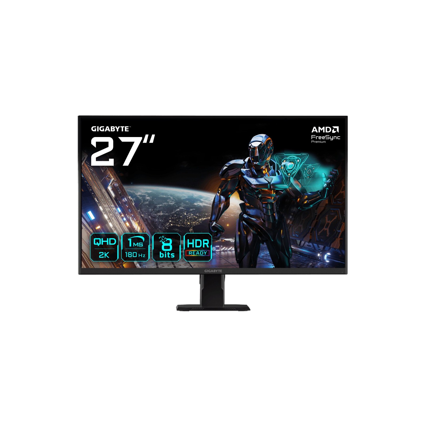 Ecran PC Gamer GIGABYTE GS27QA 27" QHD 180Hz IPS Adaptive-Sync