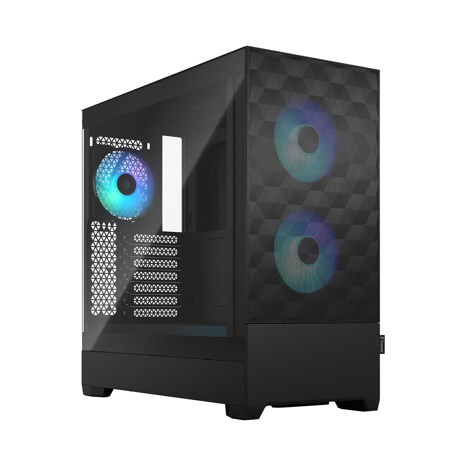 Boitier PC FRACTAL DESIGN Pop Air RGB TG (Noir)