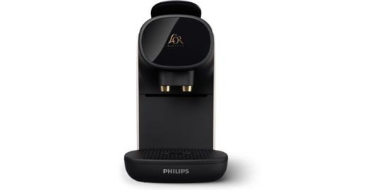 Cafetière à dosette PHILIPS LM9012/00 L'Or Barista Sublime Blanc Satin, 19 bars