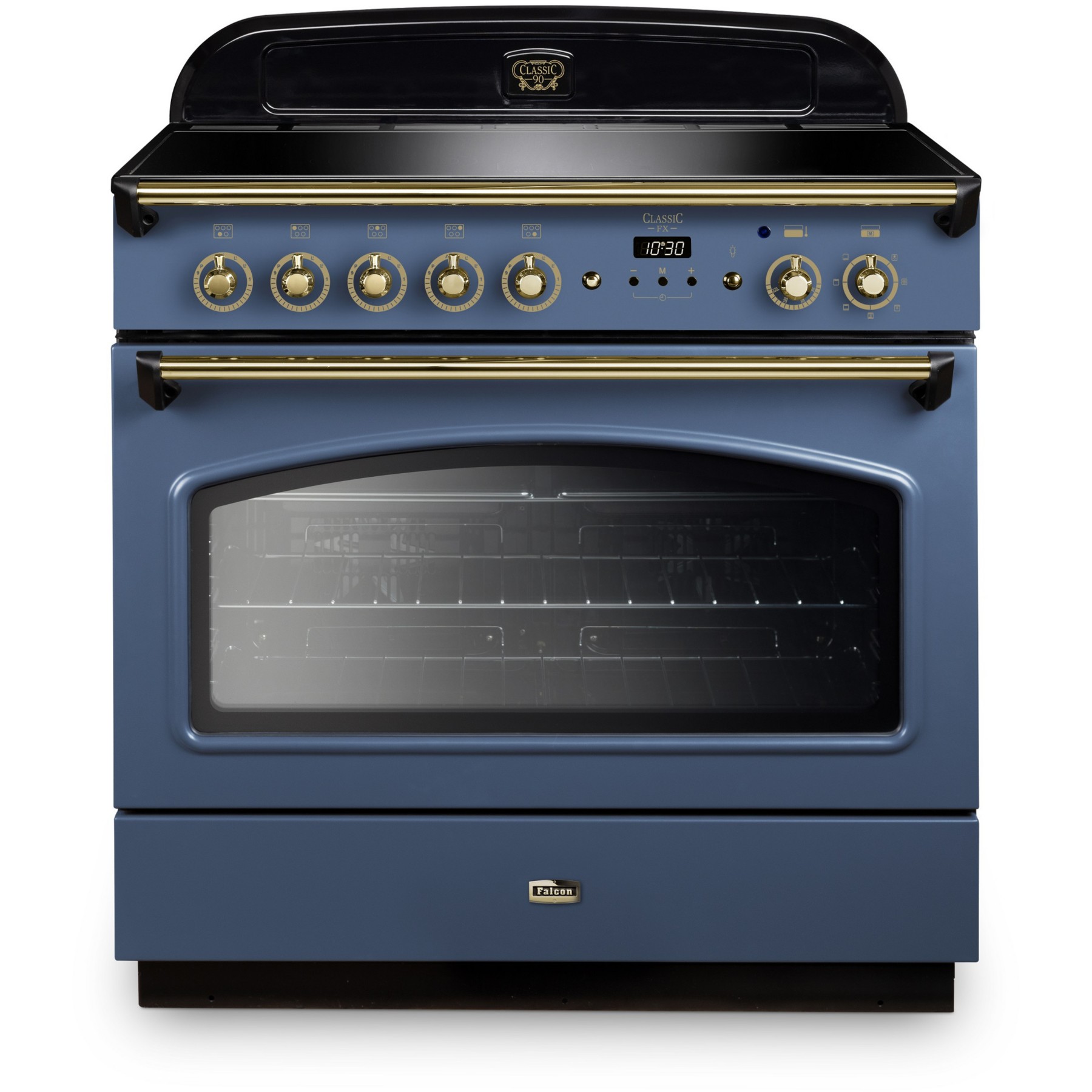 Piano de cuisson induction FALCON FX TAB IND 90 CM ROCHE BLEUE LAITON