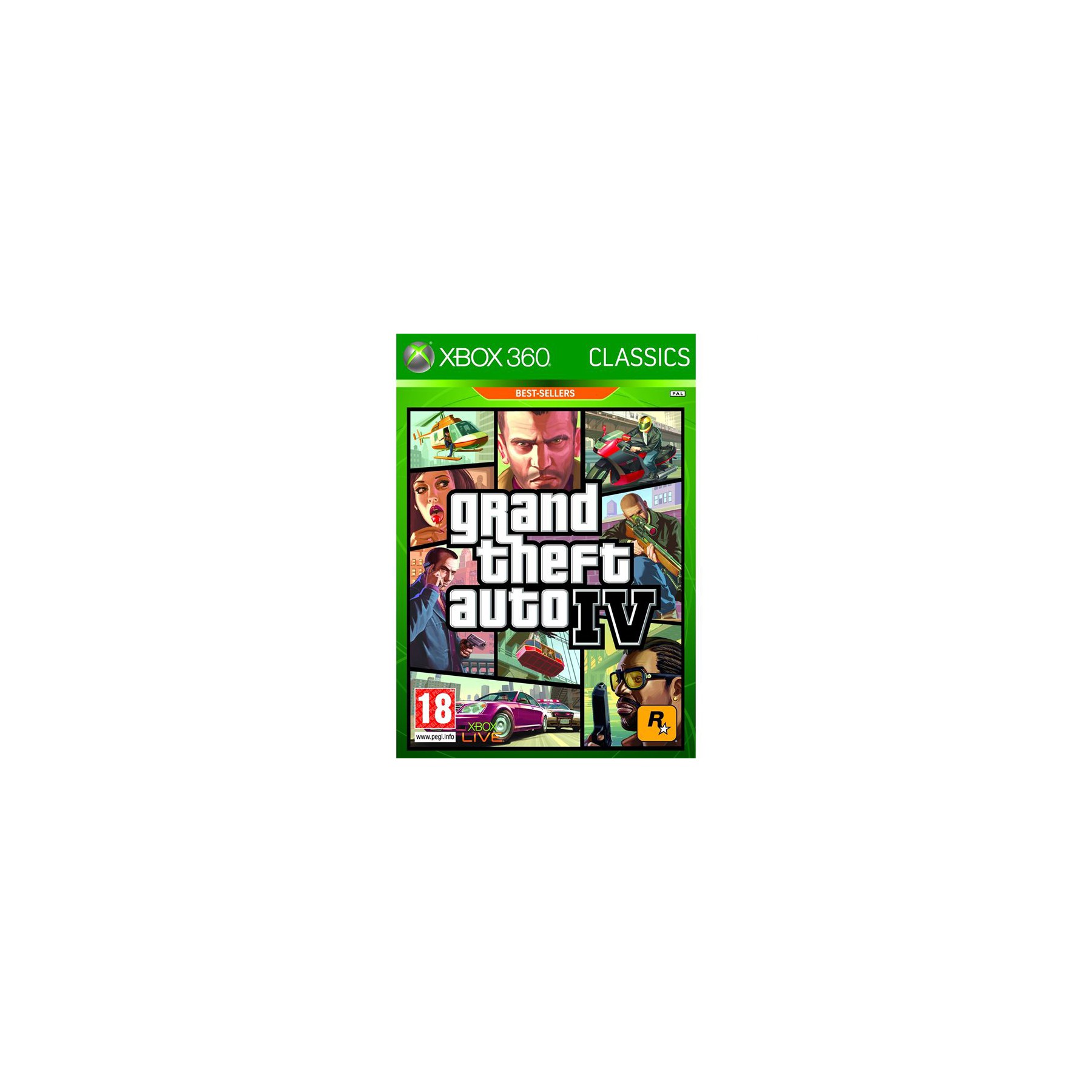 Jeu Xbox TAKE 2 GTA IV Classics