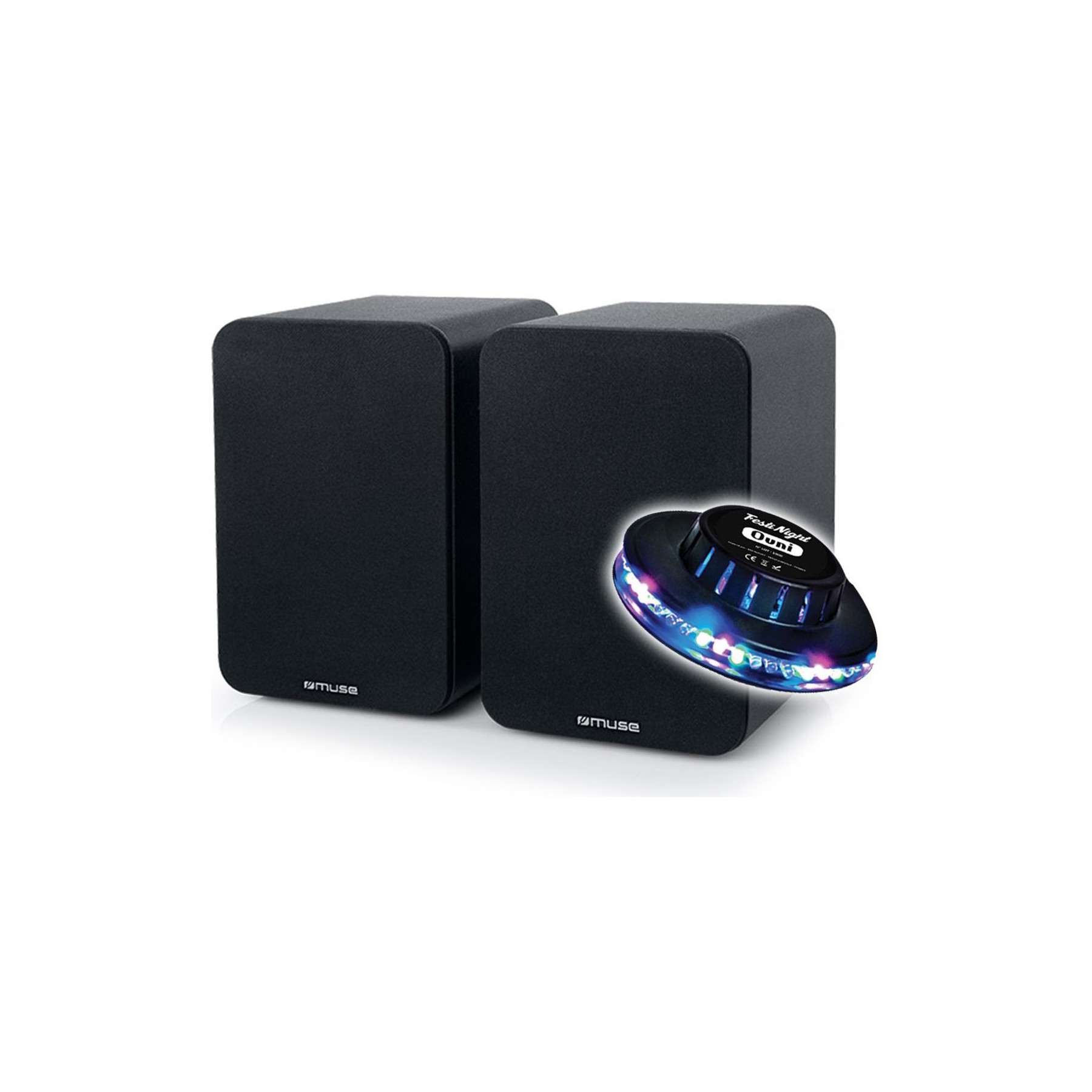 Enceinte bibliothèque MUSE Enceintes bibliotheque - Muse M-620 SH -